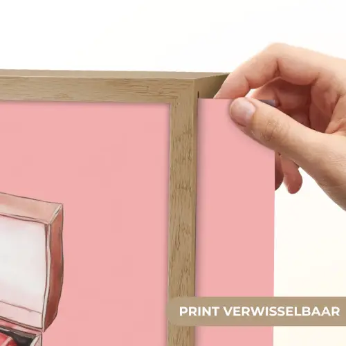 Doosje - Bonbons - Liefdevolle - Tekst Light Box met batterij (Wandlamp) middel -USP_websiteprintNL