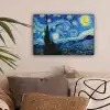 De sterrennacht - Vincent van Gogh canvas 2cm klein -sfeer1