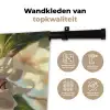 Bloesems - Zonlicht - Quote - Wit Wandkleed katoen klein -sfeer2