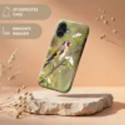 Putter - Bloesem - Lente - Natuur - Kleurrijk Toughcase MagSafe Apple iPhone 17 klein -USP_RandenV_DE