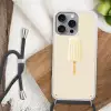 Minimalistisch - Waterijsje - Stokje - Beige Hoesje iPhone 16 Pro Max met koord klein -sfeer4
