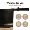 Maan - Cirkel - Goud Wandkleed katoen klein -sfeer2