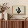Cactus - Subtiel - Groen Light Box met kabel (Tafellamp) klein -sfeer2