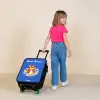 Tijger - Zwemband - Water Kinderkoffer - Zwart klein -sfeer1