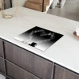 Harmonie in Zwart en Wit Inductie beschermer vinyl 3mm middel -sfeer8