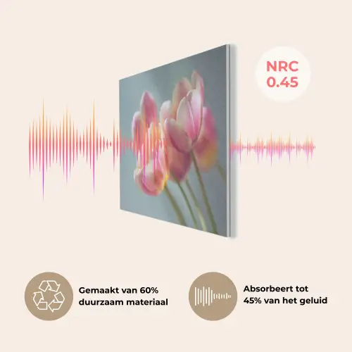 Tulpen - Roze - Stelen PET vilt klein -USP_NL