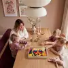 Zonnebril - Roze - Vrouw - Rietje Dienblad Rechthoek middel -sfeer4