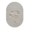Voeten - Afdrukken - Zand Wandcirkel Ovaal Forex klein -3d