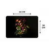 Bloemen - Vaas - Kleurrijk Placemat vinyl groot -specs