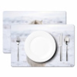 Paard - Kop - Winter - Dieren - Wit Placemat vinyl groot -zzsfeer2_Kitchenyeah-website