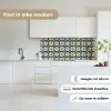 Motief - Tegel - Okergeel keuken achterwand 2 middel 871 -sfeer4_NL