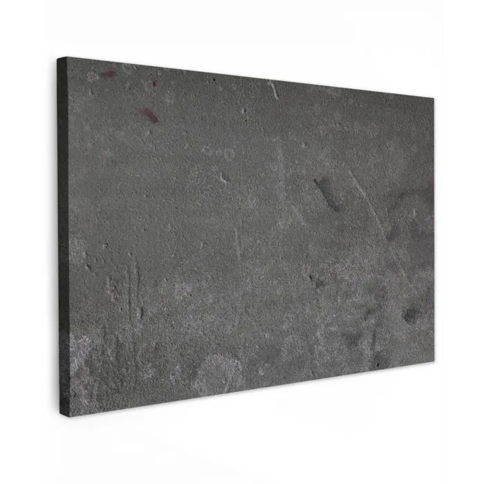 Beton - Grijs - Lijn - Vormen canvas 2cm klein -z3d
