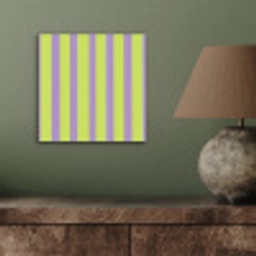 Strepen - Patroon - Groen aluminium wit klein 46 -sfeer2