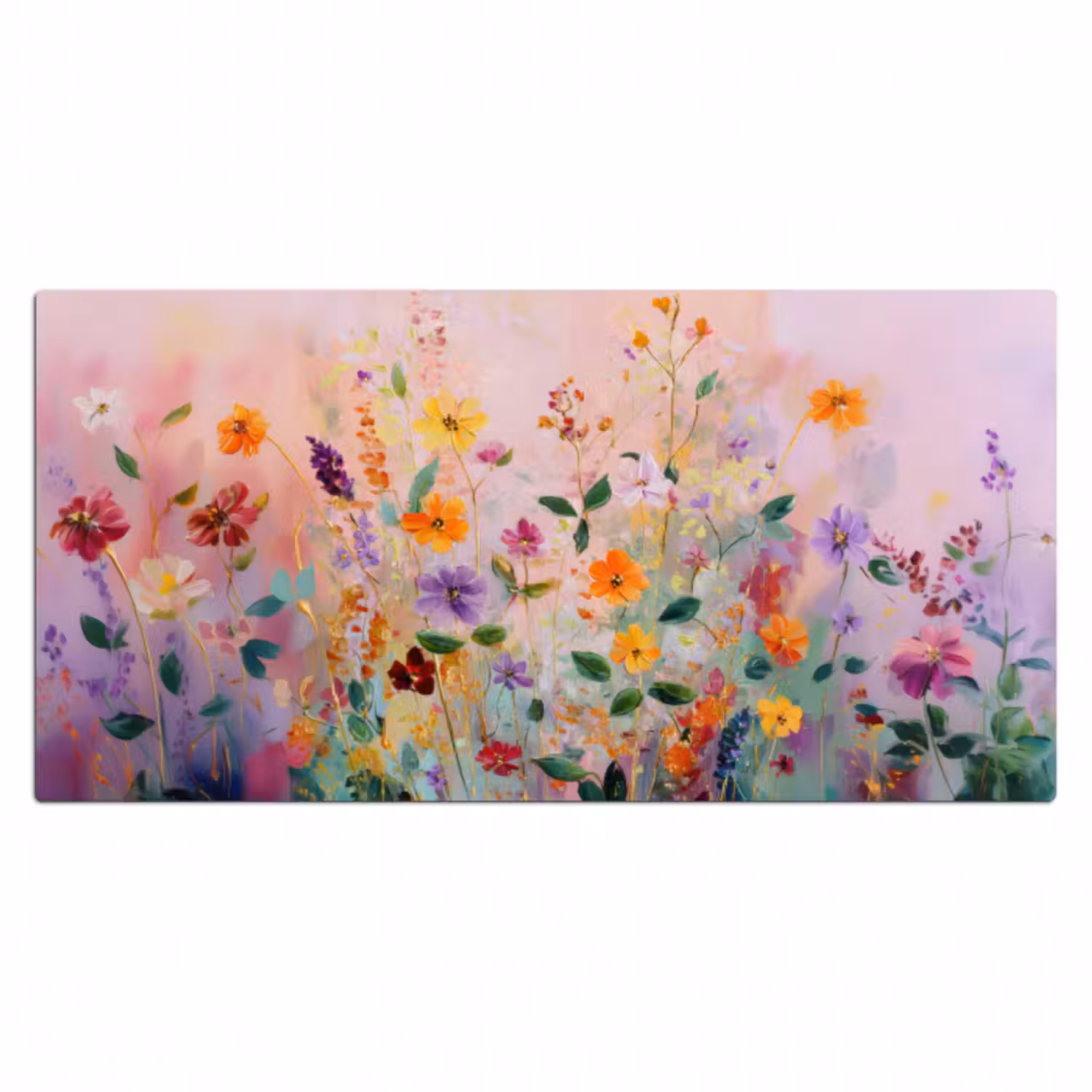 Schreibtischunterlage - Gemälde - Blumen - Abstrakt - Farbenfroh