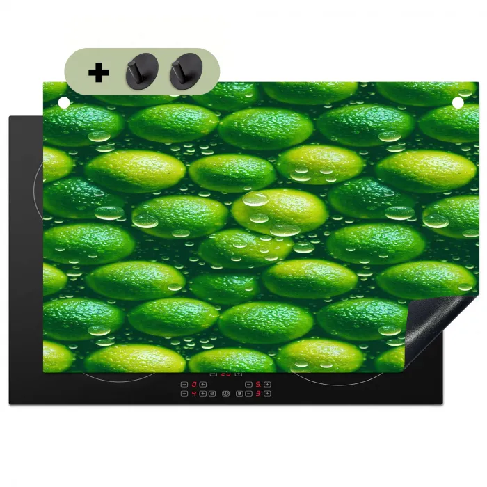Limoenen - Druppels - Groen Inductie beschemer met haakjes klein 777 -3d
