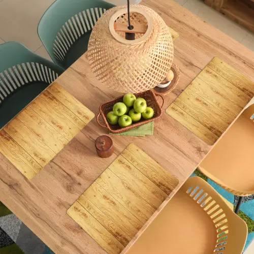 Patronen - Planken - Natuur Placemat vinyl groot 368 -zzsfeer5_Kitchenyeah-website