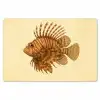 Strepen - Vis - Rond - Stekels Placemat vinyl groot -zzsfeer1_Kitchenyeah-website