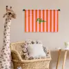 Patroon - Oranje - Fijn - Strepen Wandkleed katoen klein -wsfeer5_kind