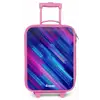 Neon - Strepen - Abstract - Blauw - Roze Kinderkoffer - Roze klein -zz3dotto