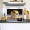 Delftsblauw - Goud - Burger Inductie beschemer met haakjes klein -sfeer2