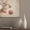 Kerst - Hert - Gewei - Kerstbal - Rendier PET vilt klein -sfeer6_closeup