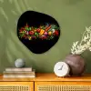 Groente - Eten - Kruiden - Graffiti - Koken Wandcirkel Organisch Forex 3mm klein -sfeer2