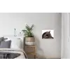 Portret - Paard - Elegant textielposter latten blank klein -woonkamer