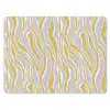 Zebra - Modern - Meerkleurig muismat rubber klein 262 -3d