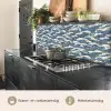 Golven - Klassiek - Blauw keuken achterwand 2 middel 871 -usp_NL