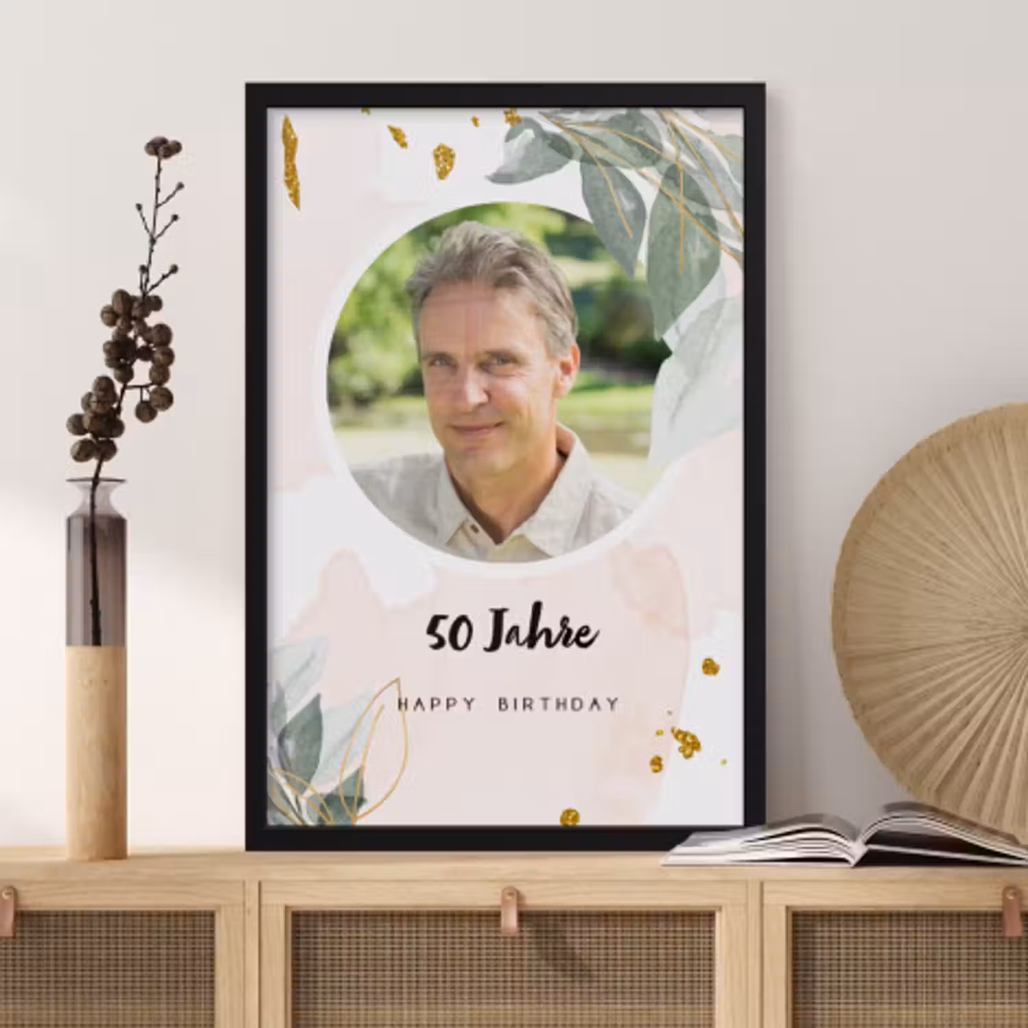 Poster mit Rahmen - Jubiläum