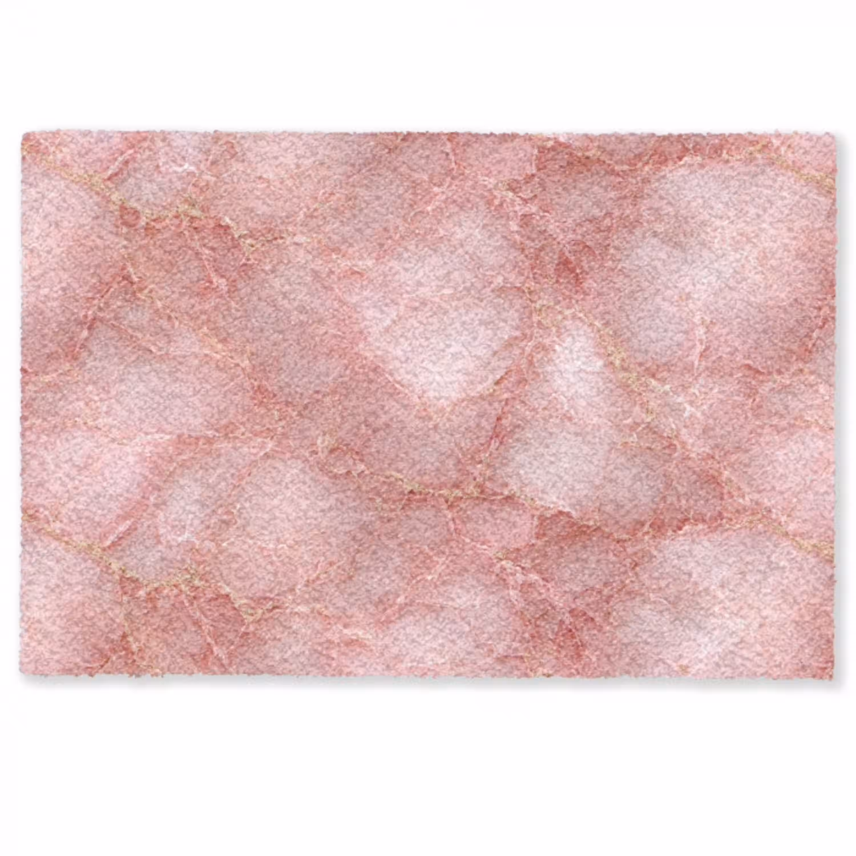 Roze - Kwarts - Goud - Marmer Deurmat klein 898 -zkaufland3d