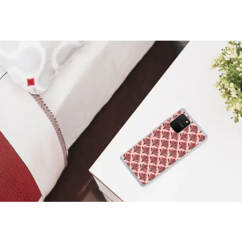 Waaier -  Roze - Rood Telefoonhoesje Samsung Galaxy S10 Lite klein 364 -kamerS10Lite
