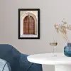 Houten - Deur - Lantaarn fotolijst zwart zonder passe partout klein -sfeer4