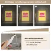 Geel - Valentijn - Tekst Light Box met kabel (Wandlamp) klein -USP_dimbaarNL