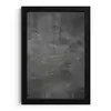 Structuur - Cement - Beton - Grijs - Vintage fotolijst zwart zonder passe partout klein -3d
