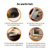 Vrouwelijk - Bloemen - Sieraden Inductie beschermer vinyl 3mm klein -zzzzzzz-td-werking