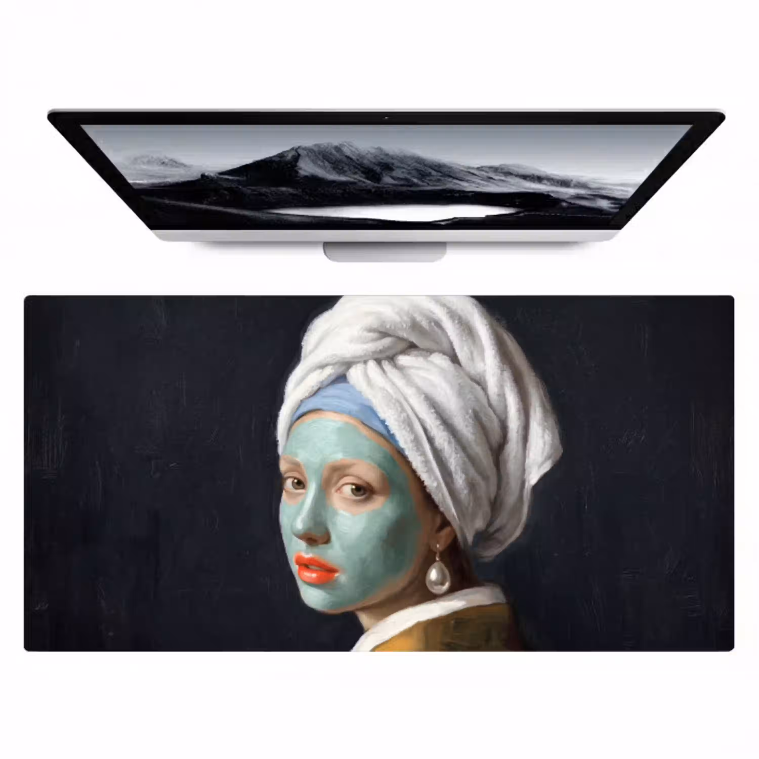Iconisch - Modern - Kleurrijk Muismat XXL klein -zzz3d