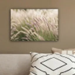 Gras - Close up - Groen canvas 2cm klein -sfeer3