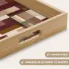 Modern - Geometrie - Kleurrijk Dienblad Rechthoek middel 911 -USP_HandgreepNL