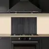 Vintage - Plank - Hout - Grijs keuken achterwand spatscherm klein -sfeer1