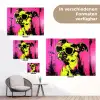 Hond - Zonnebril - Roze - Art tuinposter los doek klein -Xsfeer9_DE