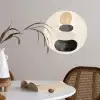 Japandi - Wabi sabi - Beige Wandcirkel behangsticker klein -sfeer3