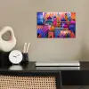 Kleurrijk paradijs - Levendig - Koepels poster papier klein -sfeer1