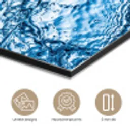 Spash - Water - Blauw aluminium wit klein -closeup_NL