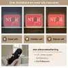 Star girl - Rood - Panter - Ster Light Box met batterij (Wandlamp) middel -USP_lichtkleurNL