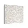 Beige - Patroon - Spiraal PET vilt klein 837 -3d