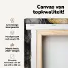 Marmer - Zwart - Goud - Abstract canvas 2cm klein -zzzsfeer2_topdoek