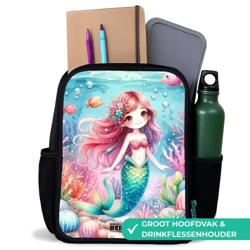 Kira kristalstaart Rugzak - Zwart middel -inhoud_NL