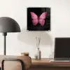 Vlinder - roze - Elegant plexiglas 5mm klein -sfeer6