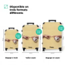 Klassiek - Kunst - Humor NBS - Handbagage koffer - Volwassenen Unisex middel zzzzzzVergelijking_3FR